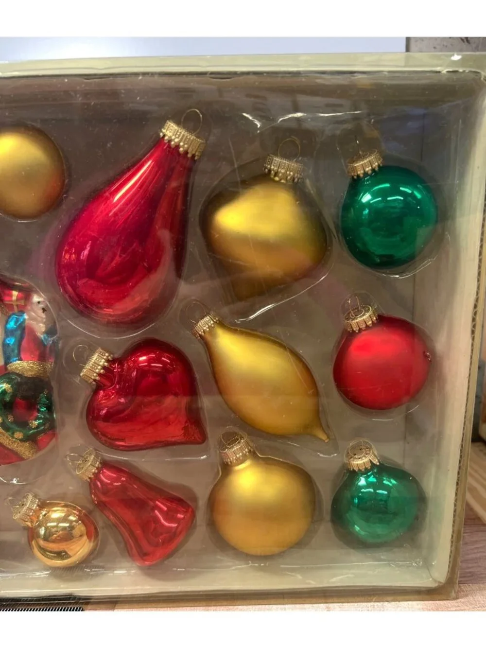Holiday Home Accents Glass Ornament Value Pack 23 Piece Christmas Decor Set